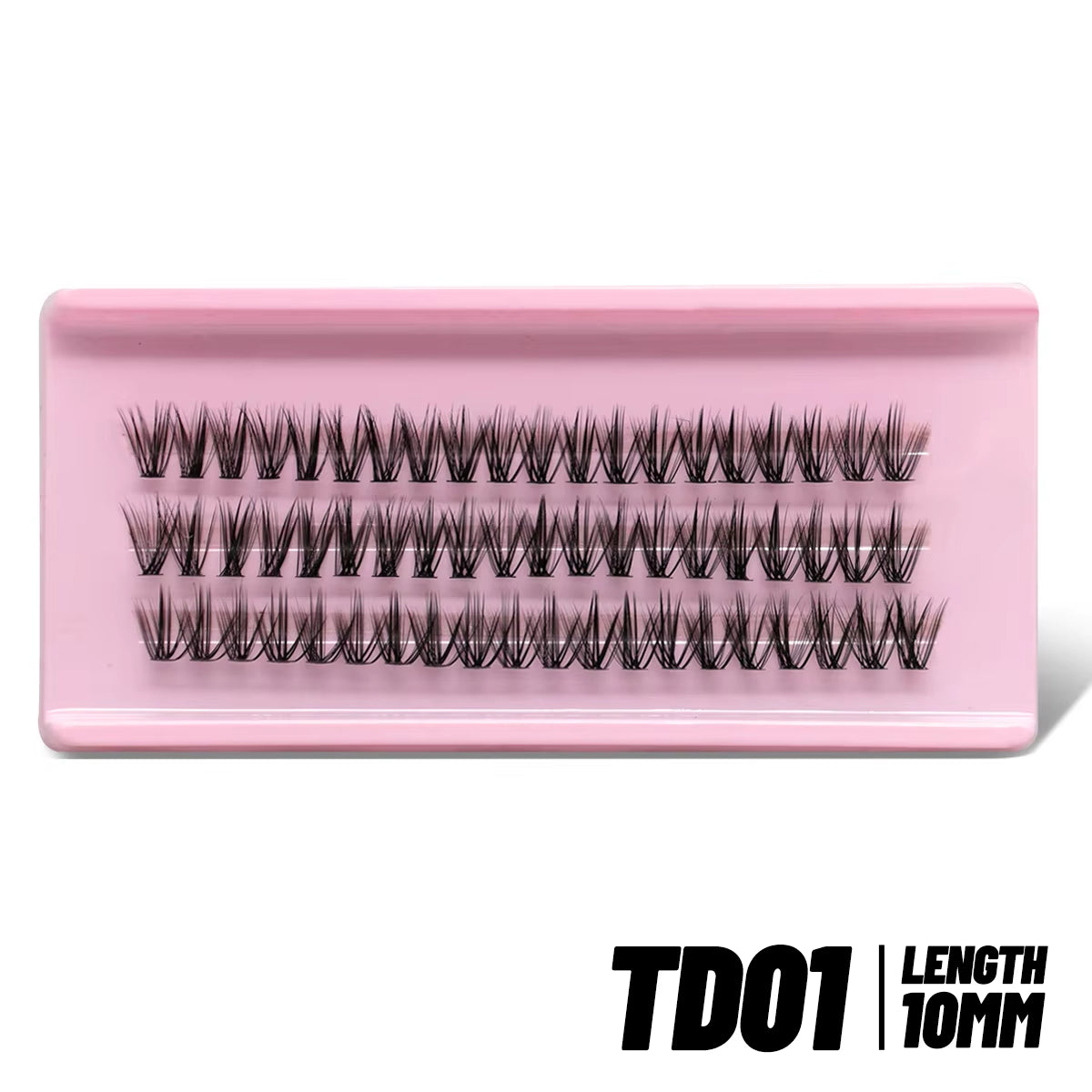 DIY Lashes Extension Kit Individual Lashes Clusters Faux Mink Eyelash Extension Mix Set with Lash Bond and Seal Makeup